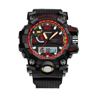 2016 High Quality SANDA 732 Multifunctional Outdoor SportsWaterproof Shockproof Electronic Watch(red) July 2018 - 2 2016 High Quality SANDA 732 Multifunctional Outdoor SportsWaterproof Shockproof Electronic Watch(red) - 2