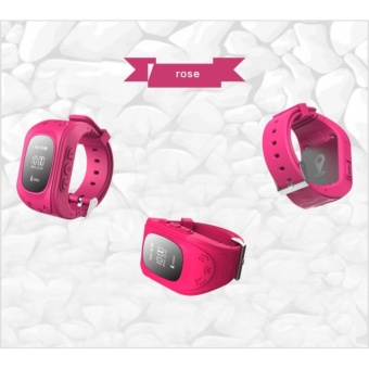 2017 Kid Smart Watch Q50 GPS Location SOS Call Safe WristwatchFinder Locator Tracker Watch for Kid Child Anti Lost Monitor Baby - intl