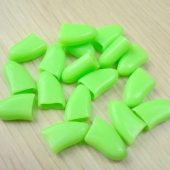 20pcs Colorful Cats Dogs Kitten Paws Grooming Nail Claw Cap+Adhesive Glue - White M - Intl June 2018 - 4 20pcs Colorful Cats Dogs Kitten Paws Grooming Nail Claw Cap+Adhesive Glue - White M - intl - 4