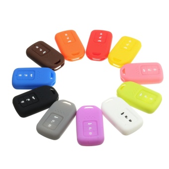 2/3 BUTTON SMART SILICONE KEY COVER FOB SKIN FIT FOR HONDA JADEVEZEL HRV CRIDER (Gray) - Intl April 2018 - 5 2/3 BUTTON SMART SILICONE KEY COVER FOB SKIN FIT FOR HONDA JADEVEZEL HRV CRIDER (Gray) - intl - 5