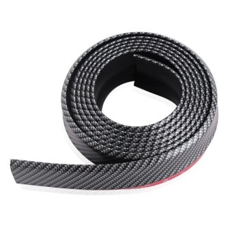 2.5M Front Bumper Lip Kit Splitter Body Spoiler Valve Chin BumpersStrip /Car Exterior Rubber UNIVERSAL - Intl June 2018 - 2 2.5M Front Bumper Lip Kit Splitter Body Spoiler Valve Chin BumpersStrip /Car Exterior Rubber UNIVERSAL - intl - 2