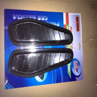2x Car Decorative Air Flow Intake Hood Vent Bonnet Fender Grill Universal OB0522 Black June 2018 - 4 2x Car Decorative Air Flow Intake Hood Vent Bonnet Fender Grill Universal OB0522 Black - 4