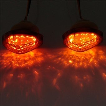 2x Motorcycle Smoke Flush Mount 15LED Turn Signal Light Blinker For Yamaha Honda June 2018 - 4 2x Motorcycle Smoke Flush Mount 15LED Turn Signal Light Blinker For Yamaha Honda - 4
