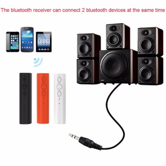 3.5mm Jack Bluetooth 4.2 Car Handsfree Audio Receiver Kit ForSpeaker Headphone - Intl June 2018 - 2 3.5mm Jack Bluetooth 4.2 Car Handsfree Audio Receiver Kit ForSpeaker Headphone - intl - 2