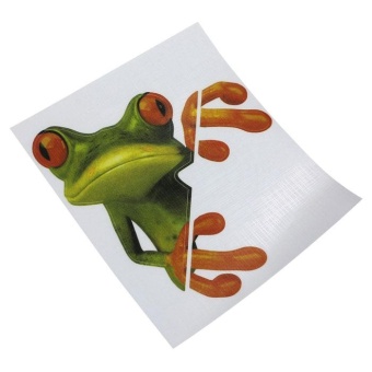 3D Peep Frog Funny Car Stickers Truck Window Decal Graphics Sticker - Intl June 2018 - 3 3D Peep Frog Funny Car Stickers Truck Window Decal Graphics Sticker - intl - 3