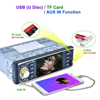 4019B 4.1 Inch 1DIN MP5 Car Media Player - Intl June 2018 - 4 4019B 4.1 Inch 1DIN MP5 Car Media Player - intl - 4