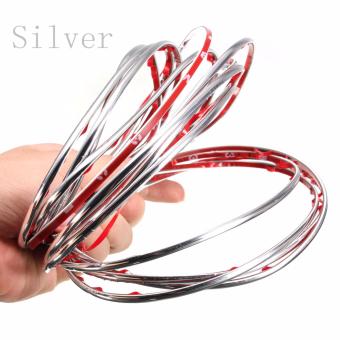 5M DIY Flexible Trim Car Interior&Exterior Moulding Strip Decorative Line (Silver) June 2018 - 3 5M DIY Flexible Trim Car Interior&Exterior Moulding Strip Decorative Line (Silver) - 3