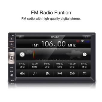 7inch 2 Din HD Bluetooth Touch Screen Car Stereo FM Radio MP5 Player - Intl June 2018 - 3 7inch 2 Din HD Bluetooth Touch Screen Car Stereo FM Radio MP5 Player - intl - 3