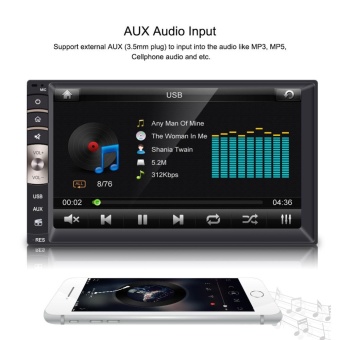 7inch 2 Din HD Bluetooth Touch Screen Car Stereo FM Radio MP5 Player - Intl June 2018 - 4 7inch 2 Din HD Bluetooth Touch Screen Car Stereo FM Radio MP5 Player - intl - 4