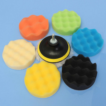 8pc 4'' Sponge Polishing Waxing Buffing Pads Set Kit Compound Auto Car + Drill-intl June 2018 - 3 8pc 4'' Sponge Polishing Waxing Buffing Pads Set Kit Compound Auto Car + Drill-intl - 3