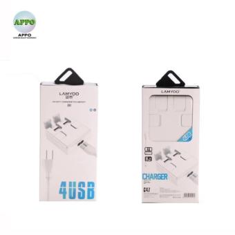 APPO LAMYOO C47 4 USB Quick Charger Universal USB Charger (White) June 2018 - 4 APPO LAMYOO C47 4 USB Quick Charger Universal USB Charger (White) - 4
