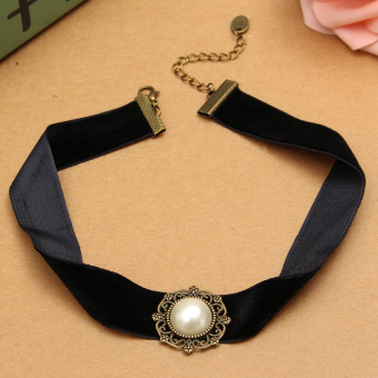 Black Gothic Velvet Cord Choker Charm Celebrity Necklace PendantRetro Boho Gift April 2018 - 5 Black Gothic Velvet Cord Choker Charm Celebrity Necklace PendantRetro Boho Gift - 5