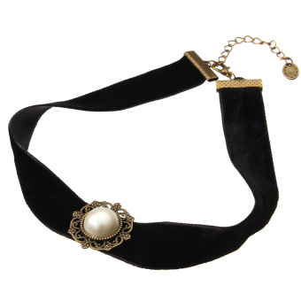 Black Gothic Velvet Cord Choker Charm Celebrity Necklace PendantRetro Boho Gift April 2018 - 2 Black Gothic Velvet Cord Choker Charm Celebrity Necklace PendantRetro Boho Gift - 2