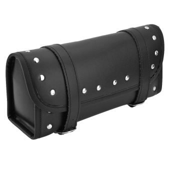 Black PU Leather Motorcycle Motorbike Front Rear Fork Tool BagHandlebar Bags Luggage Saddlebag - Intl April 2018 - 3 Black PU Leather Motorcycle Motorbike Front Rear Fork Tool BagHandlebar Bags Luggage Saddlebag - intl - 3