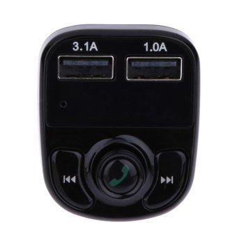 Bluetooth Car MP3 Player FM Transmitter Wireless Adapter With 2 USBPort - Intl June 2018 - 5 Bluetooth Car MP3 Player FM Transmitter Wireless Adapter with 2 USBPort - intl - 5