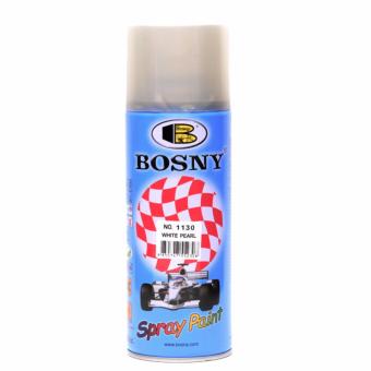 Bosny No. 1130 White Pearl Metallic Spray Paint With Free Bosny TShirt April 2018 - 2 Bosny No. 1130 White Pearl Metallic Spray Paint with Free Bosny TShirt - 2