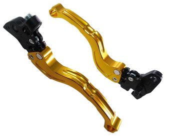 Brake Lever Handle Alloy Yamaha Mio -Gold June 2018 - 2 Brake lever Handle Alloy Yamaha Mio -Gold - 2
