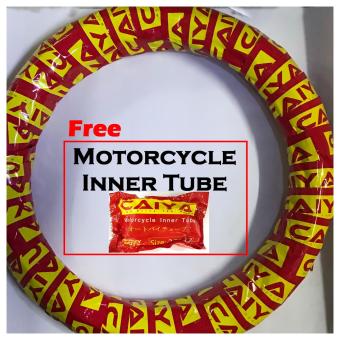Caiya CY1 90/80R17 Motorcycle Tire 6ply With Free Inner Tube(2.75x17 June 2018 - 2 Caiya CY1 90/80R17 Motorcycle Tire 6ply with free Inner tube(2.75x17 - 2
