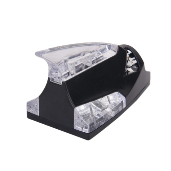 Car Auto Wind Power LED Light Shark Fin Antenna Flash Lamp Black June 2018 - 4 Car Auto Wind Power LED Light Shark Fin Antenna Flash Lamp Black - 4