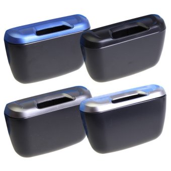 Car Side Door Interior Cargo Trash Can Garbage Storage Box Container(Blue) June 2018 - 2 Car Side Door Interior Cargo Trash Can Garbage Storage Box Container(Blue) - 2