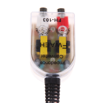 Car Stereo Radio Speaker High To Low RCA Line Audio ImpedanceConverter April 2018 - 2 Car Stereo Radio Speaker High to Low RCA Line Audio ImpedanceConverter - 2