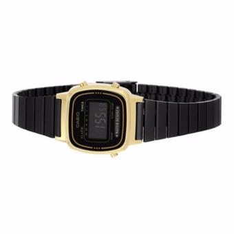 Casio Vintage Black Plated Stainless Steel Watch For Women- LA670WEGB-1B June 2018 - 3 Casio Vintage Black Plated Stainless Steel Watch for Women- LA670WEGB-1B - 3