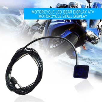 CHEER Motorcycle Digital Gear Indicator LED Display Monitor Shift Lever Sensor intl 4