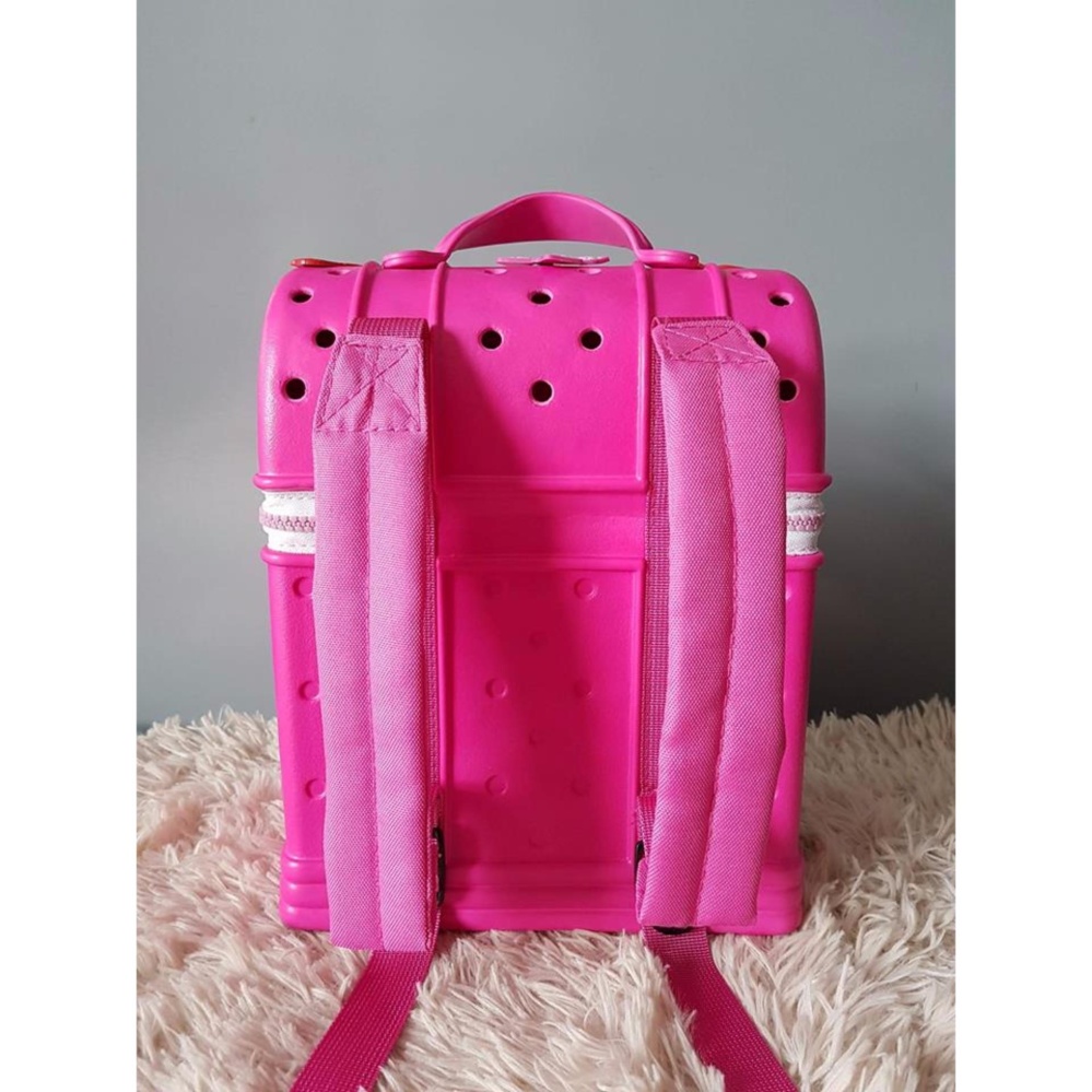 crocs zip top backpack