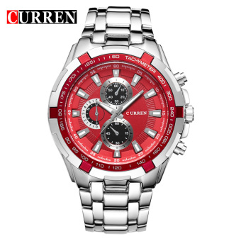 CURREN 8023 Men Watches Quartz Watch Waterproof Silver Black June 2018 - 4 CURREN 8023 men watches quartz watch waterproof silver black - 4