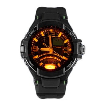 E&E SNK-67876 Men's Multifunctional Diving Waterproof 50MDigital LED Outdoor Sports Rubber Strap Watch Gift Set (Green) June 2018 - 4 E&E SNK-67876 Men's Multifunctional Diving Waterproof 50MDigital LED Outdoor Sports Rubber Strap Watch Gift Set (Green) - 4