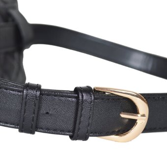 EOZY Chic Women Lady Girl's Classic Waist Bags Korean Style Stylish Female PU Leather Outdoor Street Key Money Cellphone Pouch Waist Pack (Black) June 2018 - 2 EOZY Chic Women Lady Girl's Classic Waist Bags Korean Style Stylish Female PU Leather Outdoor Street Key Money Cellphone Pouch Waist Pack (Black) - 2