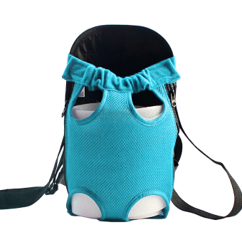 Fashion Pet Dog Doggy Sling Legs Out Design Outdoor Travel DurableNylon Portable Mesh Front Chest Pack Carrier Backpack Shoulder BagFor Dogs Cats Puppy Carriers Pet Holder(Blue,L) June 2018 - 2 Fashion Pet Dog Doggy Sling Legs Out Design Outdoor Travel DurableNylon Portable Mesh Front Chest Pack Carrier Backpack Shoulder BagFor Dogs Cats Puppy Carriers Pet Holder(Blue,L) - 2