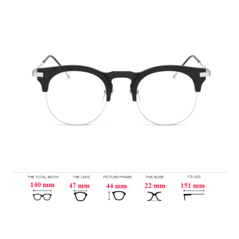 Fashion Vintage Retro Cat Eye Glasses Brown Frame Glasses Plain For Myopia Women Eyeglasses Optical Frame Glasses Oculos Femininos Gafas - Intl June 2018 - 4 Fashion Vintage Retro Cat Eye Glasses Brown Frame Glasses Plain for Myopia Women Eyeglasses Optical Frame Glasses Oculos Femininos Gafas - Intl - 4