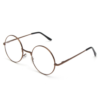 Fashion Women Men Vintage Round Mirror Lens Eyeglasses Glasses Eyewear Unisex Coffee June 2018 - 4 Fashion Women Men Vintage Round Mirror Lens Eyeglasses Glasses Eyewear Unisex coffee - 4