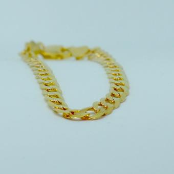 Flat Cadena Bracelet Gold Vermeil June 2018 - 2 Flat Cadena Bracelet Gold Vermeil - 2