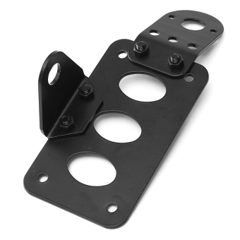 For Harley Metal Axle Side Mount License Plate Rear Taillight Bracket Black - Intl July 2018 - 3 For Harley Metal Axle Side Mount License Plate Rear Taillight Bracket Black - intl - 3