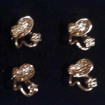 Friendship Korean Earring In Mini Butterfly With Star Design Hypoallergenic (2pairs) April 2018 - 2 Friendship Korean Earring in Mini Butterfly with star design hypoallergenic (2pairs) - 2