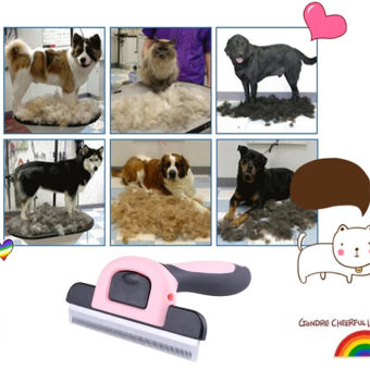 Furminator Deshedding Brush Tool For Dog / Cat L Pink - Intl April 2018 - 3 Furminator Deshedding Brush Tool for Dog / Cat L Pink - intl - 3