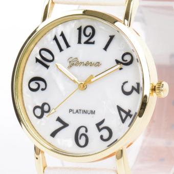 Geneva Mother Of Pearl Dial Ladies Watch (White) July 2018 - 2 Geneva Mother of Pearl Dial Ladies Watch (White) - 2