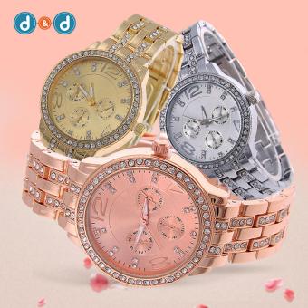 Geneva SY-13 Women's Stainless Steel Strap Watch Set Of 3 (Silver/Gold/Rosegold) June 2018 - 2 Geneva SY-13 Women's Stainless Steel Strap Watch Set of 3 (Silver/Gold/Rosegold) - 2