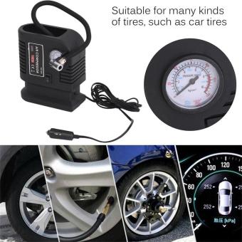 GOOD Portable 12V Car Air Compressor Pump Tire And 3 Adapter Electric Tyre Inflator Black June 2018 - 2 GOOD Portable 12V Car Air Compressor Pump Tire And 3 Adapter Electric Tyre Inflator black - 2