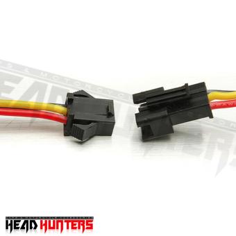 Head Hunters Automotive Universal Waterproof Motorcycle Dual ColorLED Eye Line DRL Running Driving LED Strip - Winker LED (Red/Pink) July 2018 - 5 Head Hunters Automotive Universal Waterproof Motorcycle Dual ColorLED Eye Line DRL Running Driving LED Strip - Winker LED (Red/Pink) - 5