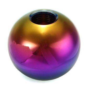 Heavy Weighted Round Ball Polish Neo Chrome Shifter Lever Shift Knob - Intl April 2018 - 4 Heavy Weighted Round Ball Polish Neo Chrome Shifter Lever Shift Knob - intl - 4