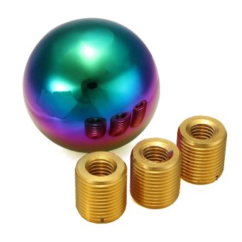 Heavy Weighted Round Ball Polish Neo Chrome Shifter Lever Shift Knob - Intl April 2018 - 2 Heavy Weighted Round Ball Polish Neo Chrome Shifter Lever Shift Knob - intl - 2