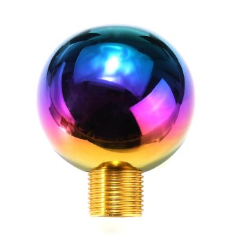 Heavy Weighted Round Ball Polish Neo Chrome Shifter Lever Shift Knob - Intl April 2018 - 5 Heavy Weighted Round Ball Polish Neo Chrome Shifter Lever Shift Knob - intl - 5