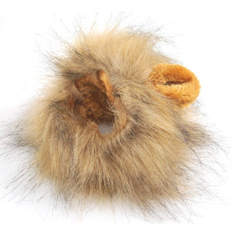 Hot Sales Pet Hat Costume Lion Mane Cat Wig Halloween Dress Up WithEars Pet Hat - Gold - Intl April 2018 - 4 Hot Sales Pet Hat Costume Lion Mane Cat Wig Halloween Dress Up WithEars Pet hat - Gold - intl - 4