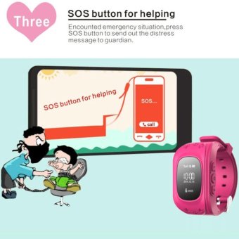 Kids Safe GPS/GSM Watch Wristwatch SOS Call Anti Lost Smartwatch For Kids-Q50 - Intl June 2018 - 5 Kids Safe GPS/GSM Watch Wristwatch SOS Call Anti Lost Smartwatch For Kids-Q50 - intl - 5