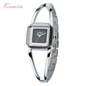 KIMIO Square Fashion Skeleton Bracelet Rose Gold Watches 2017 Luxury Brand Ladies Watch Women Female Quartz-watch Wristwatches - Intl June 2018 - 2 KIMIO Square Fashion Skeleton Bracelet Rose Gold Watches 2017 Luxury Brand Ladies Watch Women Female Quartz-watch Wristwatches - intl - 2