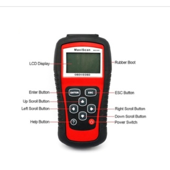 KW808 Professional Car Diagnostic Tool Engine Auto Code Reader Scanner Tool For Cars (Red And Black) - Intl July 2018 - 2 KW808 Professional Car Diagnostic Tool Engine Auto Code Reader Scanner Tool for Cars (Red and Black) - intl - 2