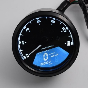 LCD Digital Tachometer Speedometer Odometer Motorcycle Motorbike12000RPM - Intl April 2018 - 4 LCD Digital Tachometer Speedometer Odometer Motorcycle Motorbike12000RPM - intl - 4